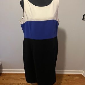 Kasper multi color dress size 16